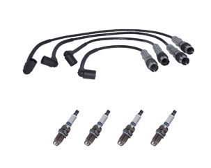 KCB0001 - KIT CAB+BUJIAS VW FOX - GOL TREND - SURAN - 3 ELECTRODOS